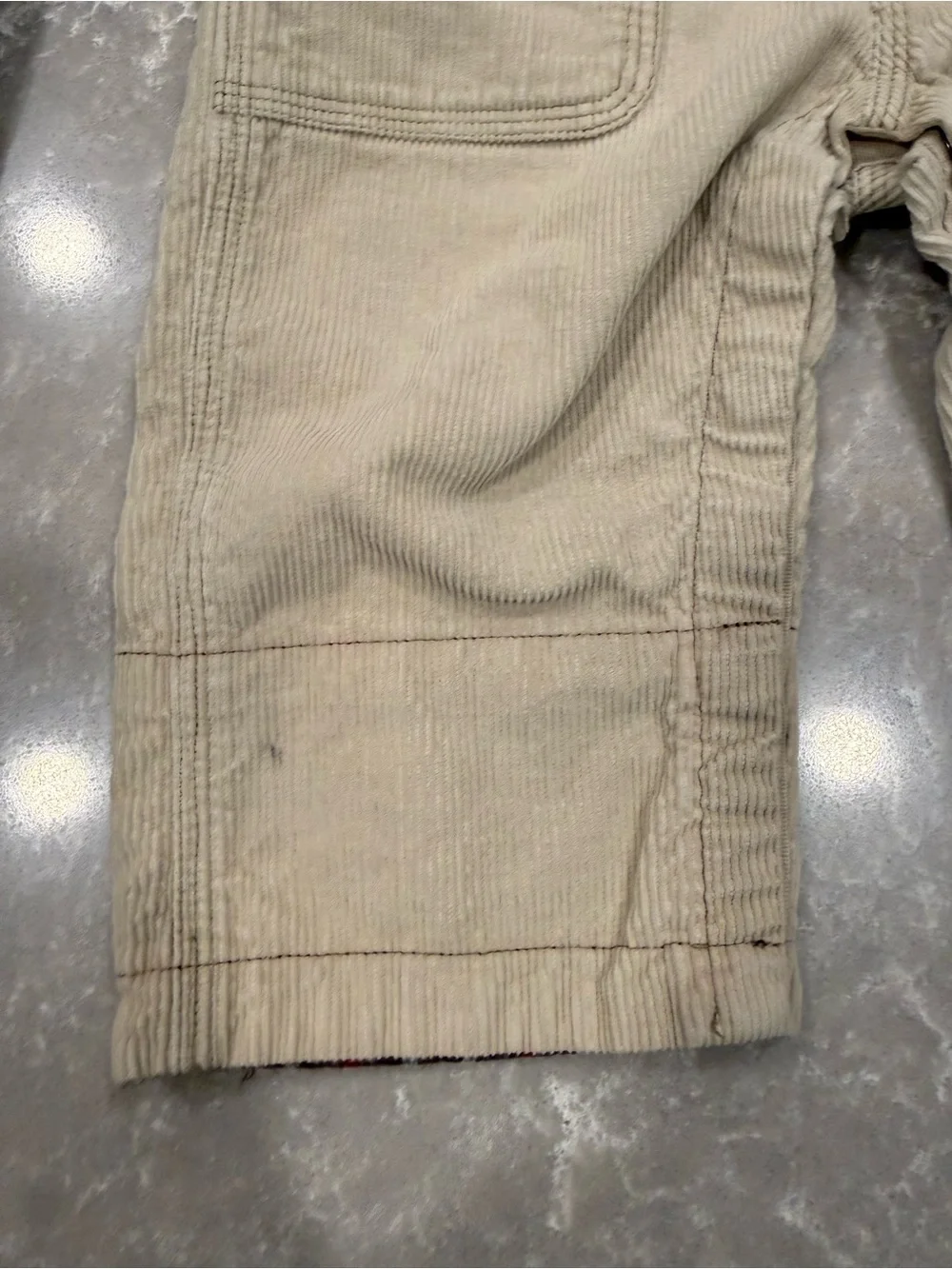 Baby Boy Overalls Lot 12M Denim Genuine Kids OshKosh Corduroy Plaid